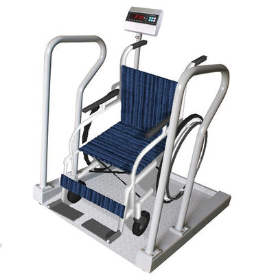 ประเทศจีน เครื่องชั่งน้ำหนักเก้าอี้ล้อเลื่อนสำหรับผู้ป่วยในโรงพยาบาล 300 กิโลกรัมพร้อมเครื่องพิมพ์ ผู้ผลิต