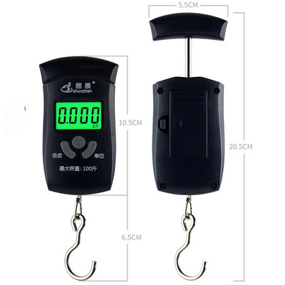 Airport Portable Digital Luggage Scale Energy Saving With LCD Display