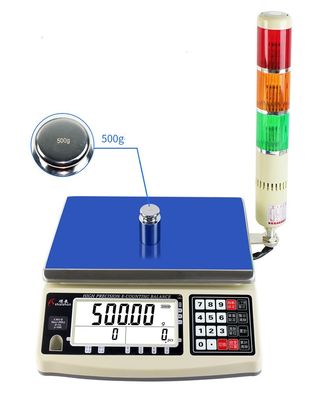 Industrial Grade Digital Counting Scale Portable With Weight Alarm Prompt