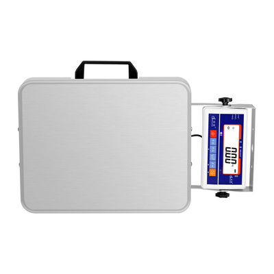 White Portable Platform Floor Scales , 75 Kg Digital Floor Weighing Scale