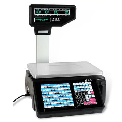 Accurate Electronic Digital Weighing Scale / Price Computing Scale With Label Printer