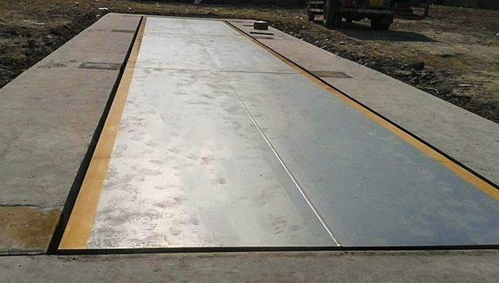 100 Ton Electronic Digital Weighing Scale , Steel Truck Weigh Scale