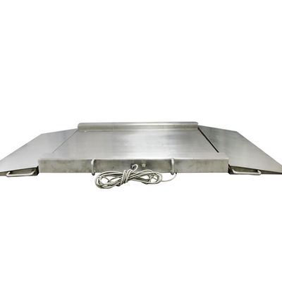 Industrial Digital Floor Scale Stainless Side Beam Weighing Scale with Slope