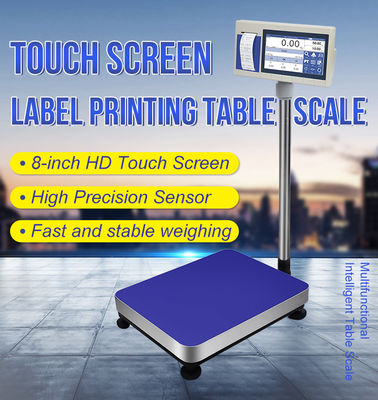 Industrial Touch Screen Digital Bench Scale Platform Weighing Scale Adjustable Foot