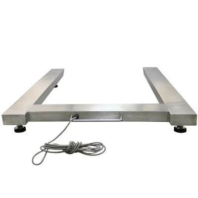 1t 2t 3t 5t Stainless Steel U Floor Scale with Wheels Electronic Weighing Scales
