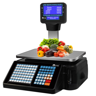 Supermarket Barcode Label Printing Scale Barcode Scale POS Systems