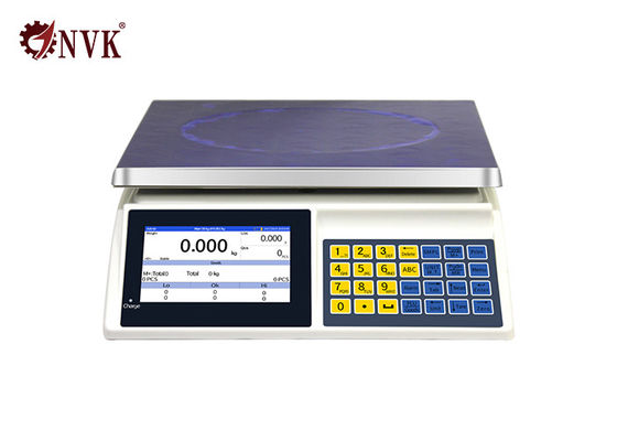 Portable Smart Counting Scales For Supermarket / Fruit & Vegetable Shop / Screw parts