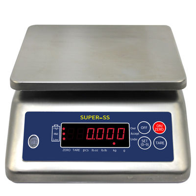 6/15/30 Kg Capacity Digital Counting Scale Waterproof Weighing Scale