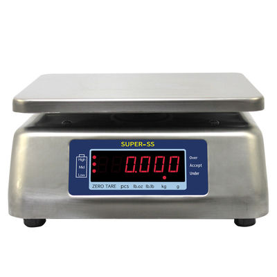 6/15/30 Kg Capacity Digital Counting Scale Waterproof Weighing Scale