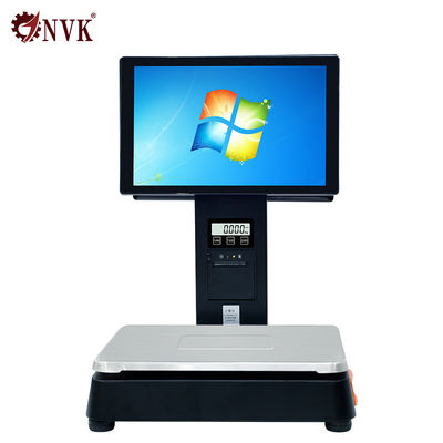 New Arrival All in One Touch Screen Cash Register Scale POS Scale Computer Scale Smart Touch