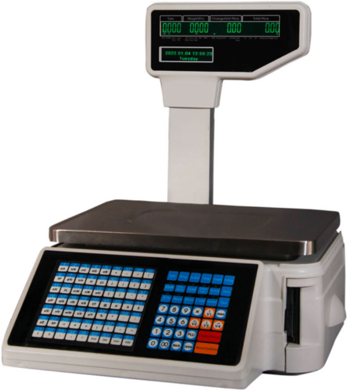 LB-15 Label Bill Printing Digital Barcode Scale for Supermarket